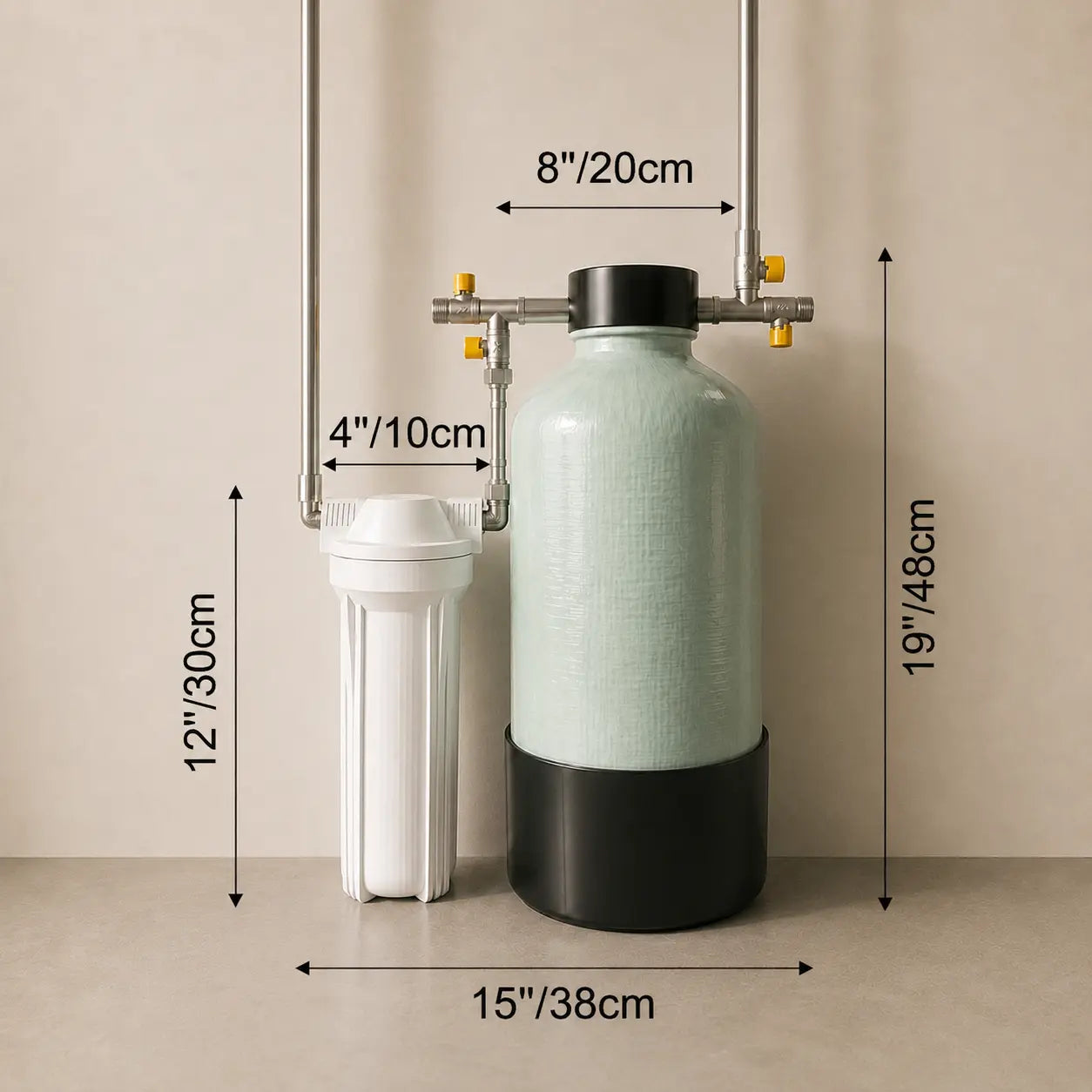 Shower Water Softener System