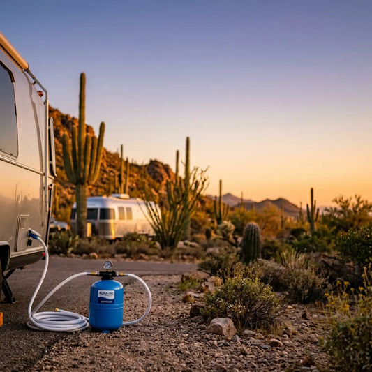 We Tested RV Shower Softeners: The Real Fix for Hard Campground Water
