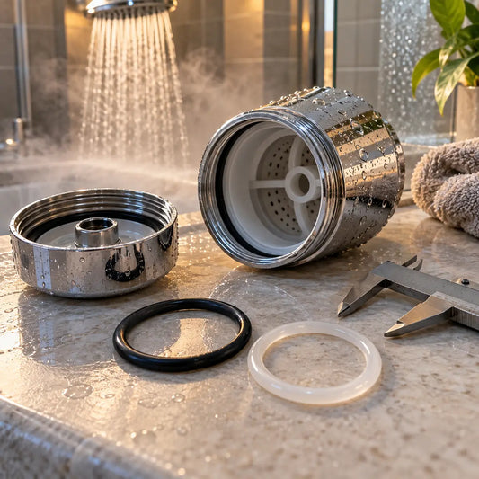 EPDM vs Silicone O-Rings for Shower Filters