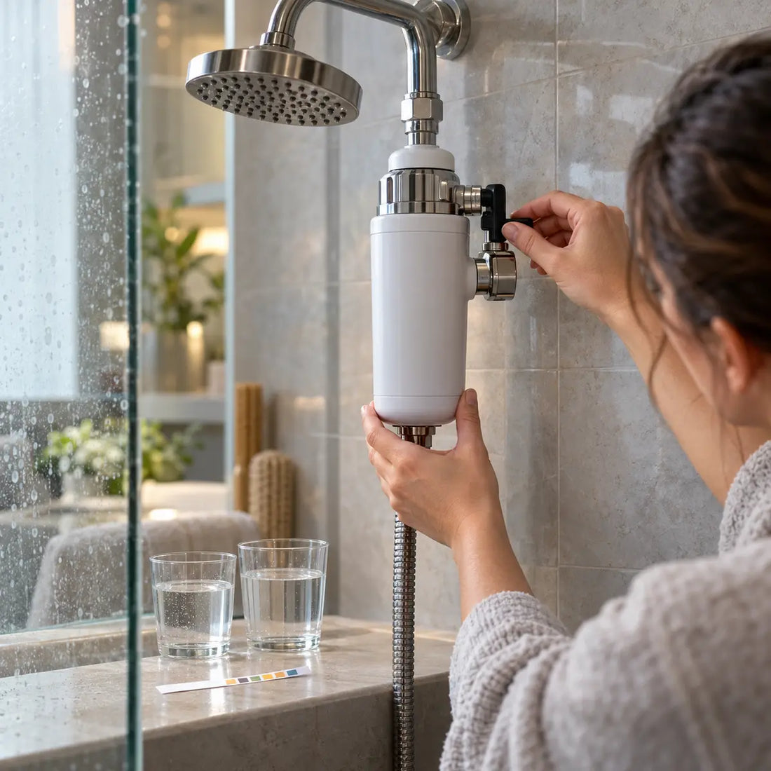 Shower Softener Bypass Valve Stuck Open? Test It