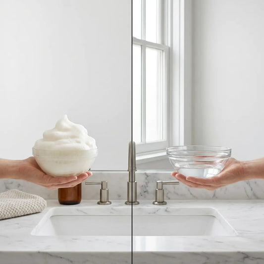We Measured Lather Efficiency: Why Hard Water Wastes Shampoo