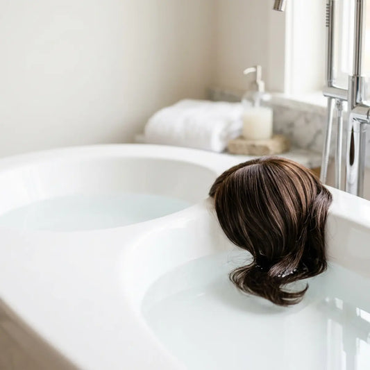 We Tested Hard Water Wig Washing: How to Prevent Tangles