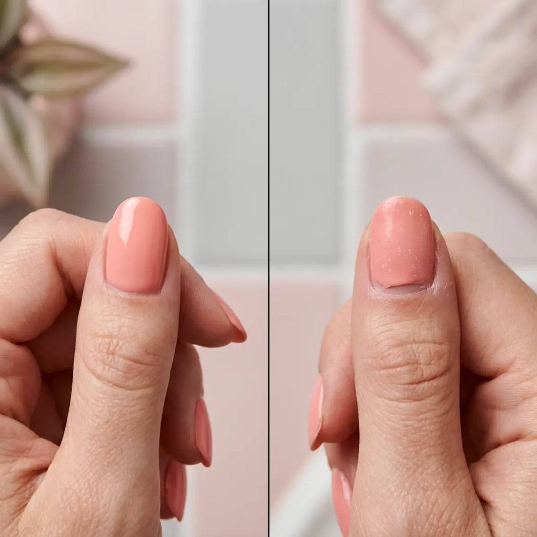 We Tested Hard Water: Why Gel Nails Lift in Showers