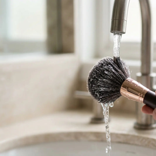 We Tested Hard Water on Makeup Brushes: What Happened