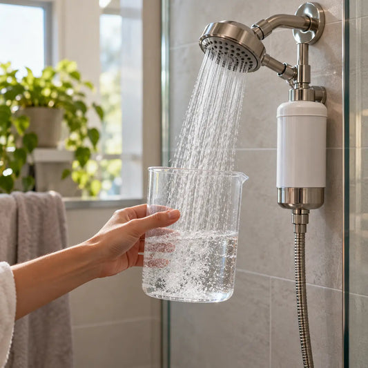 Portable Shower Softener Rinse Water: Measure Your Use