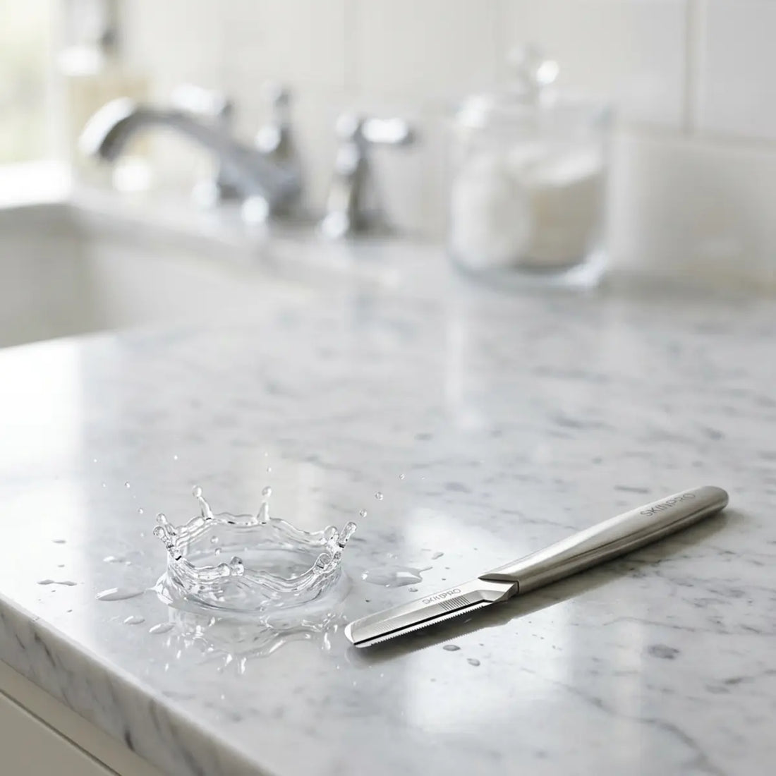 We Tested Dermaplaning After Hard-Water Rinses