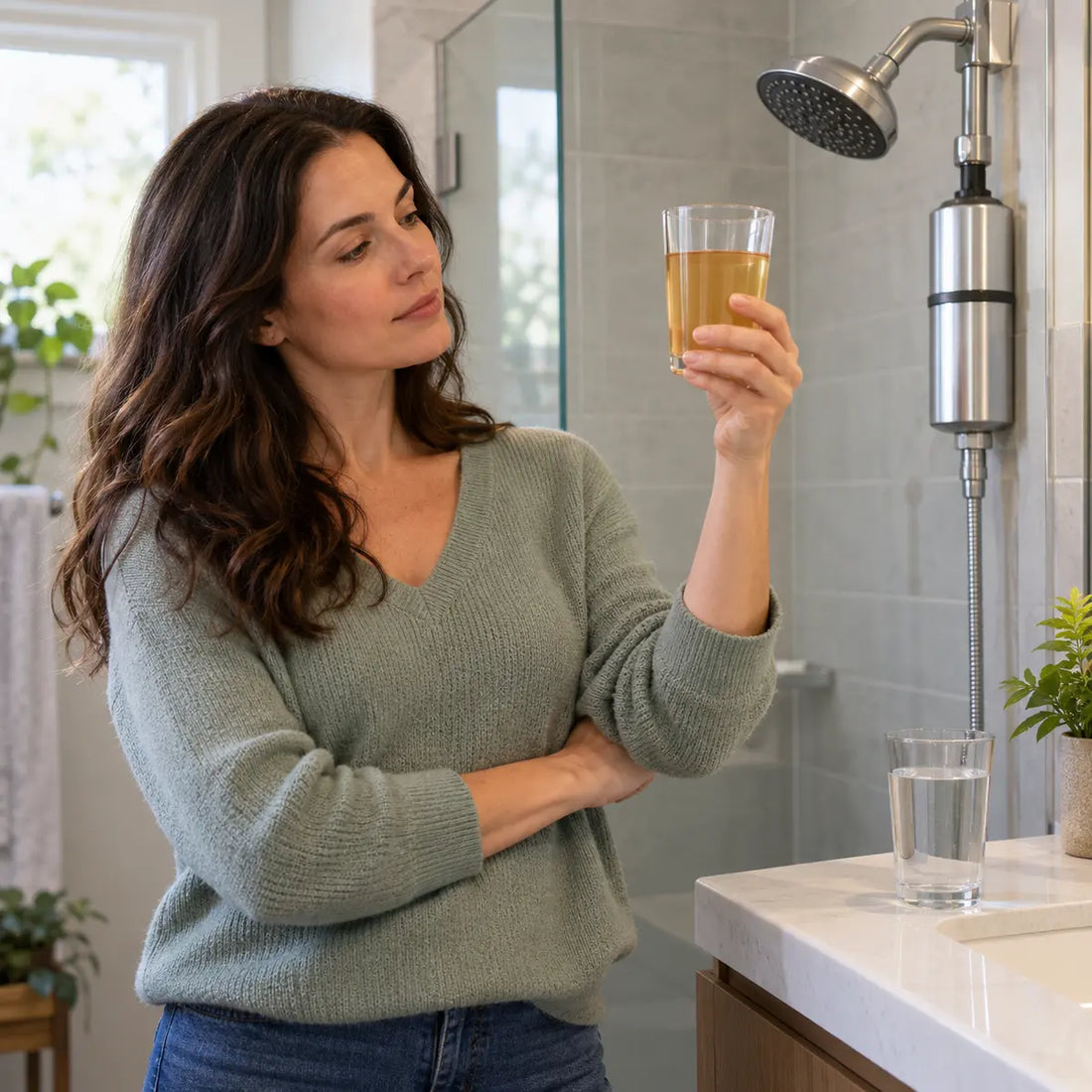 Can a Shower Softener Remove Tannins?