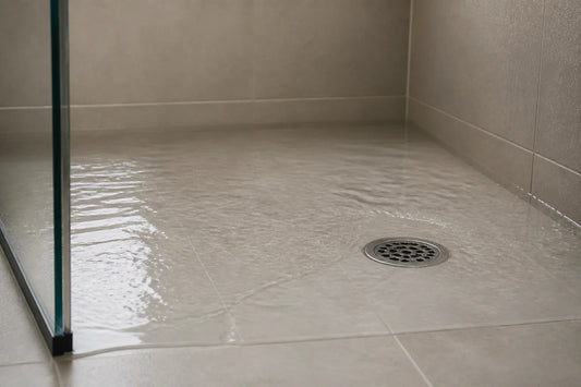 Why Is My Shower Drain Backing Up? A Safe Blockage, Shared-Line, and Sewer-Backup Checklist