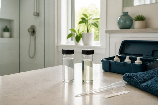 We Compared Free vs Total Chlorine Tests in Shower Water