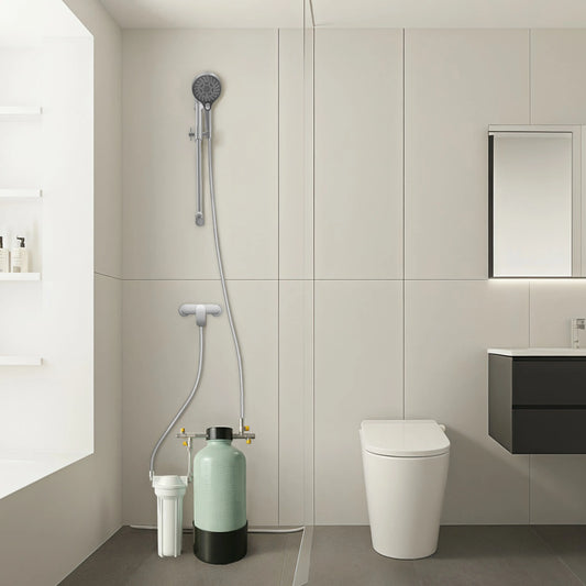 How the Shower Water Softener System Works
