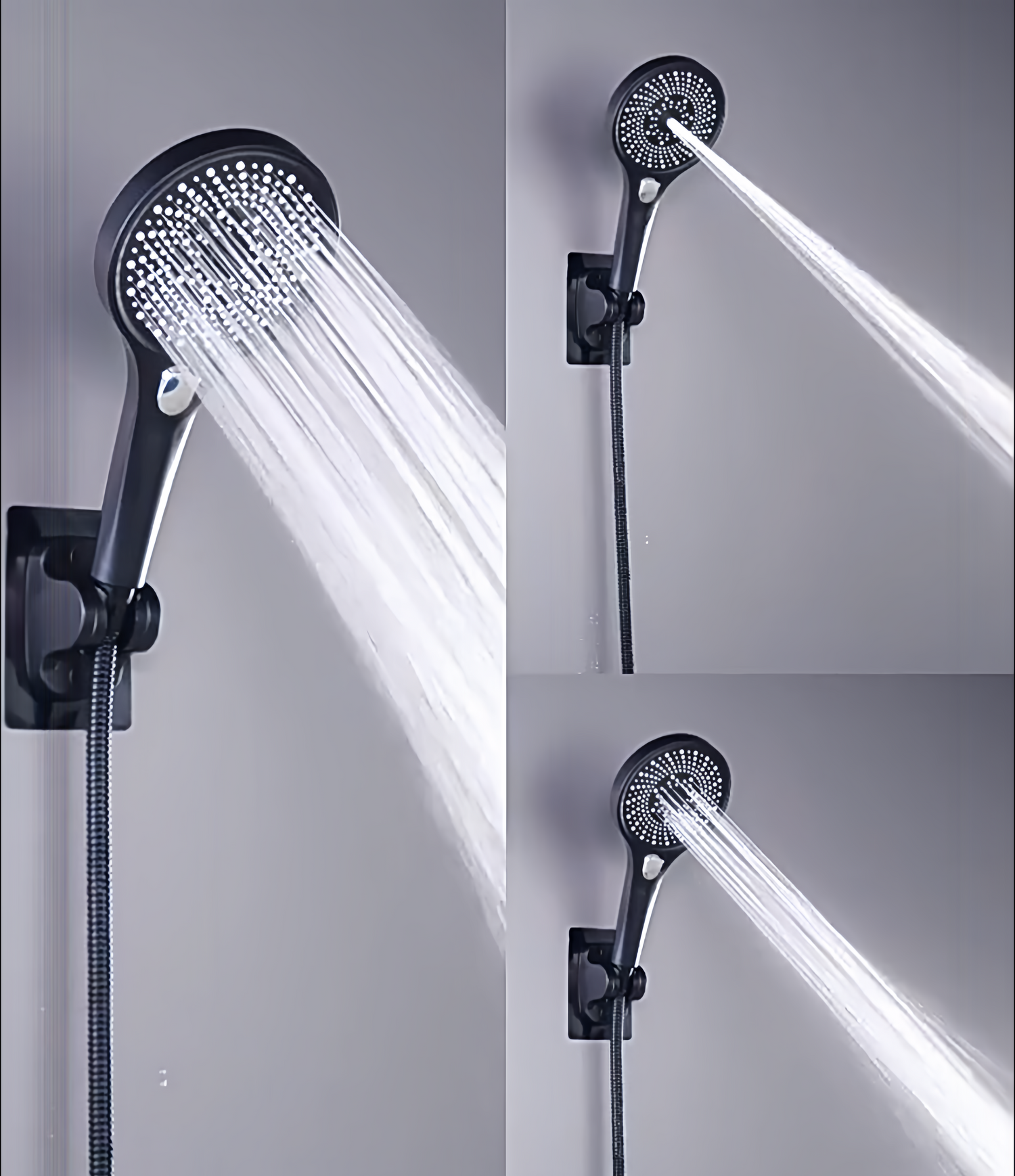 Examples of Multi-Functional Handheld Showerhead Usage