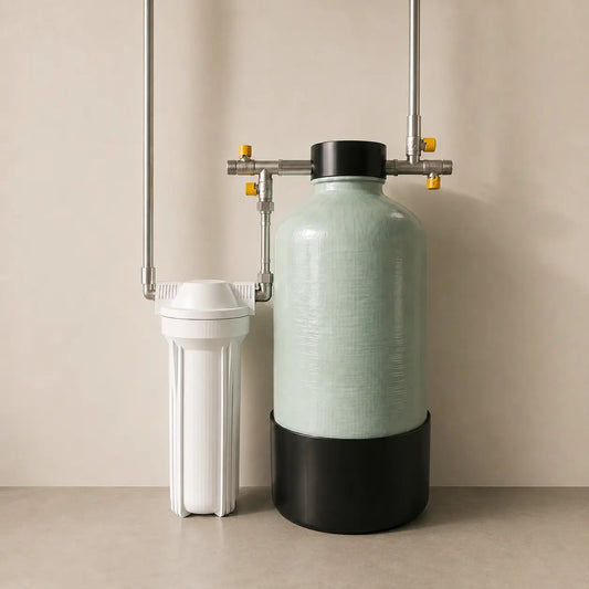 Système d'adoucisseur d'eau pour eau dure