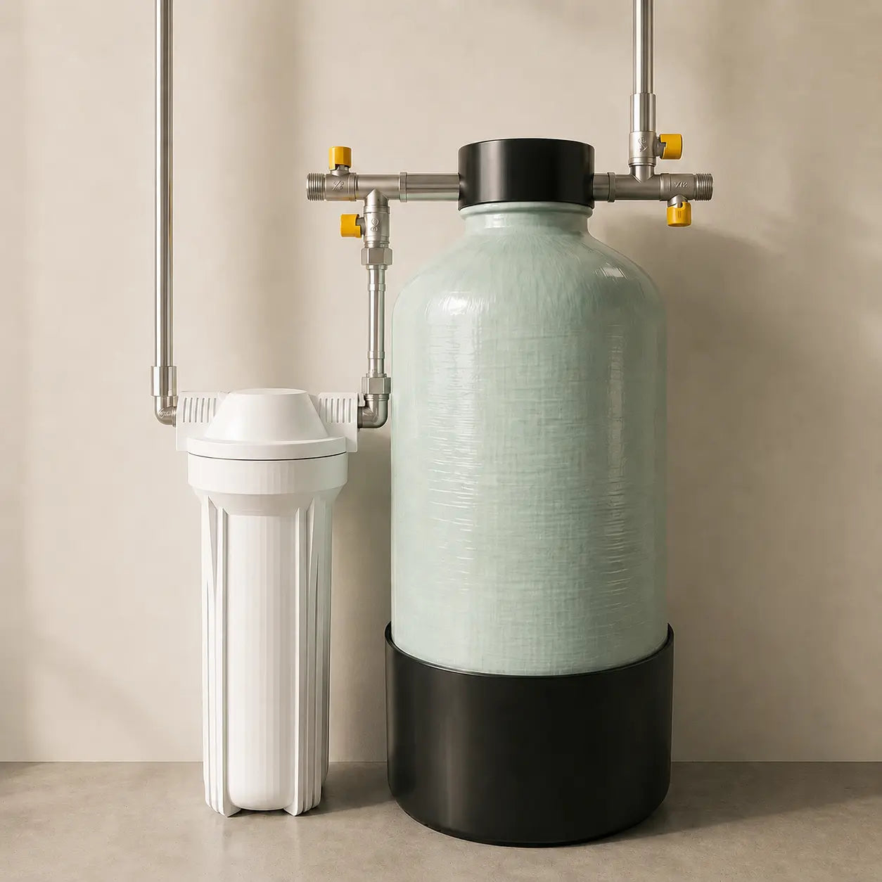 Shower Water Softener System for Hard Water