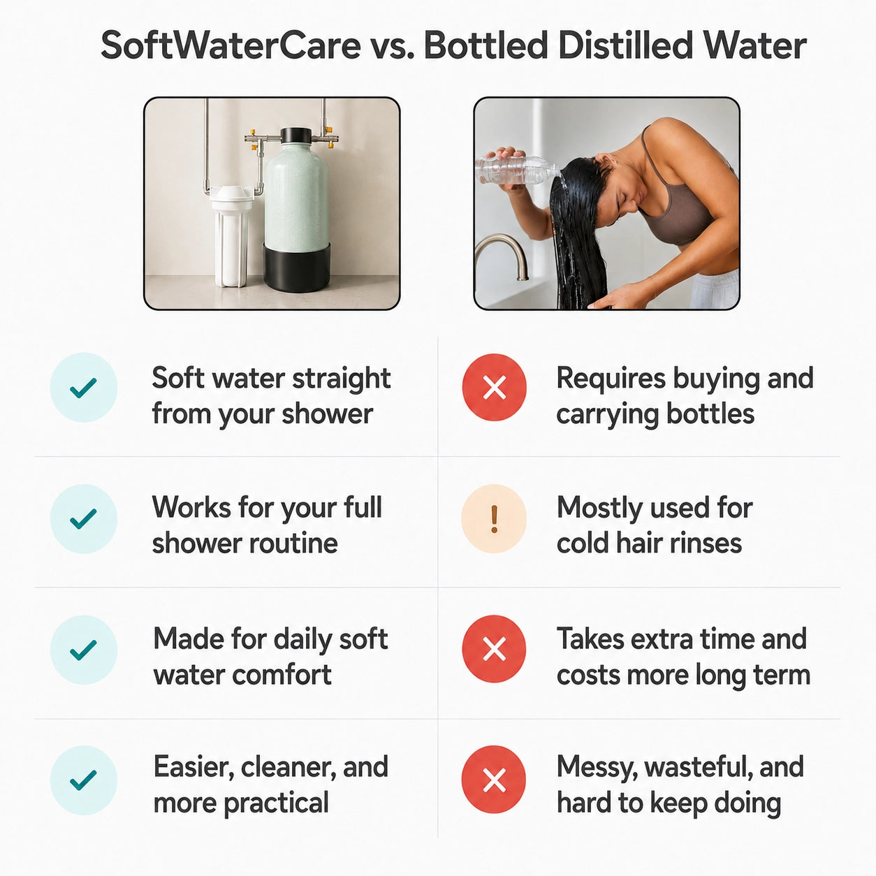 Shower Water Softener System